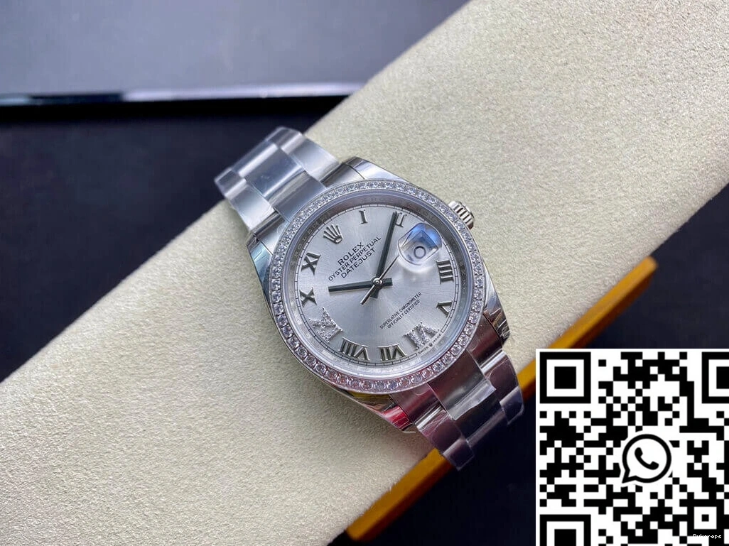 Datejust Rolex Factory EW Diamond-set M126284RBR-0022 Bezel 0219
